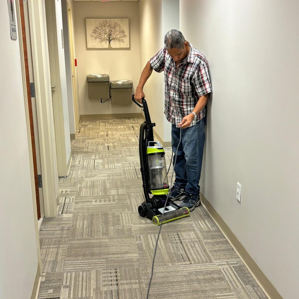 Professional vacuuming